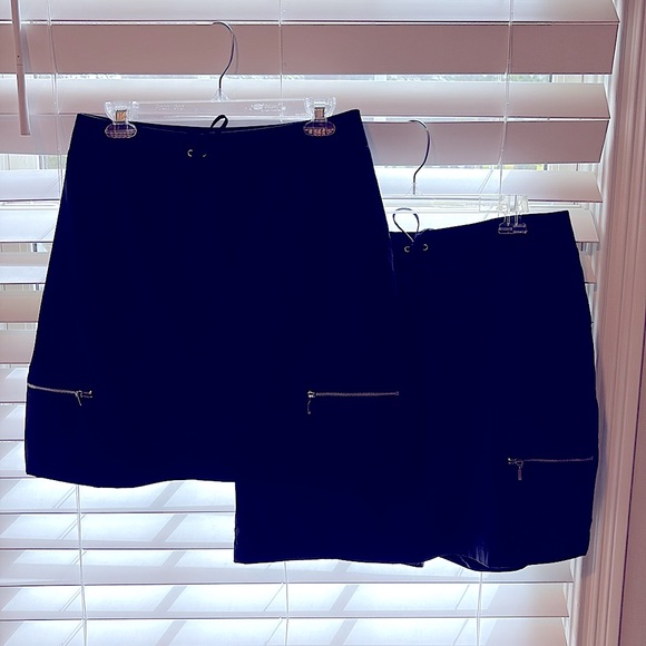 2 - Skorts for women 1 new black & 1 like new navy - Picture 1 of 7